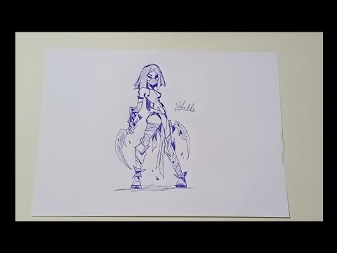 Sketchbook drawing - Body anatomy practice