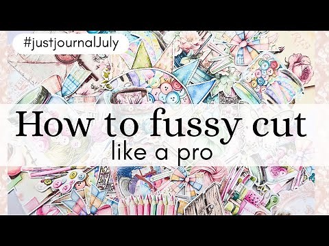 How to fussy cut like a pro