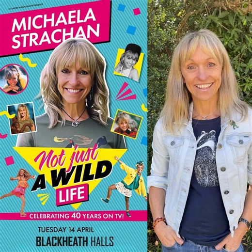 **Michaela Strachan Live in SE London** Ever wondered what it’s like to be upstaged by an elephant, wrangle the likes of Chris Packham, or ice skate on National TV looking like Julie Andrews? This show is for you! Wildlife TV legend Michaela Strachan swaps the binoculars for the spotlight in her brand-new live theatre show to mark 40 years in the public eye. Expect a high-energy, funny, and heart-warming journey laughing at the chaos of TV, and what it means to grow up – and grow older – on scre
