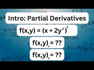 How to Calculate Partial Derivatives | Step-by-Step Explanation & Examples