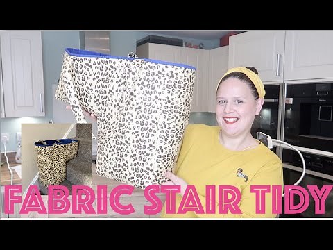 Stair Tidy/Bag - Pattern and Instructions! Sew Easy!
