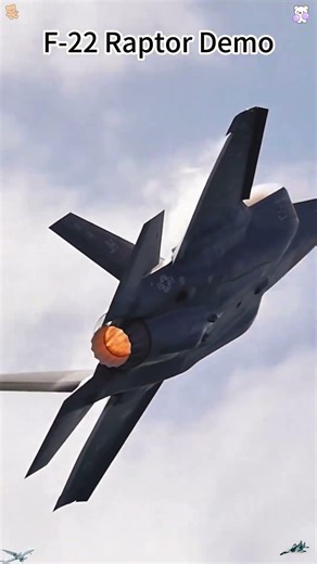 F-22 Raptor Demo Team’s Stunning Pre-Flight Display#F-22 Raptor #f22raptor #fighter #pilot#foryou