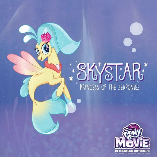 27K views · 146 shares | Head under the sea to meet Princess Skystar, voiced by Kristin Chenoweth, in the #MyLittlePonyMovie! 濾 | My Little Pony: The Movie | Facebook