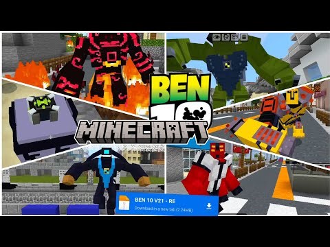 Ben 10 Mod / Addon For Minecraft Pe|1.21+