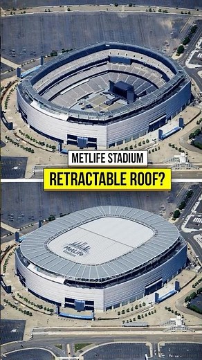 What If MetLife Stadium Had a Retractable Roof? 🤯🏟️ #football #nfl #soccer
