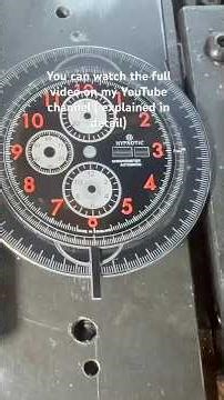 Pad printing for watches explained ( short video )