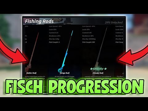 BEST Fisch Rod Progression Guide! - Full Progression Rod Guide! (Fish)