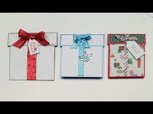 Gift Shaped Greeting Card - Tutorial