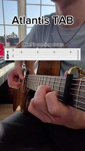 Atlantis Guitar Tutorial: Chords, Tabs, and More