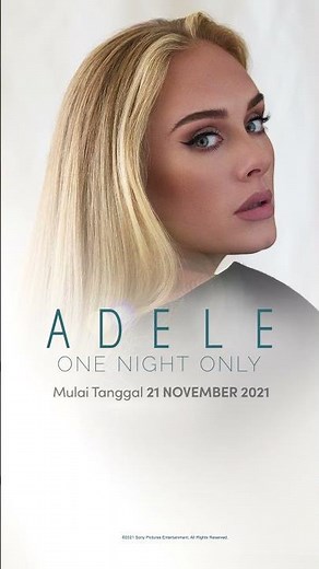One Night Only | Adele Music Concert | 21 November 2021