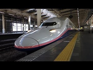 【FHD】JR上越新幹線 越後湯沢駅にて Part 1(At Echigo-Yuzawa Station on the JR Joetsu Shinkansen)