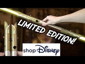 *Limited Edition* Temple Guard Staff Galaxy's Edge Lightsaber Review!