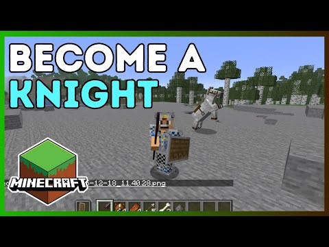 How To Become A Knight In Minecraft 1.21.11 Using A Horse & Spear!
