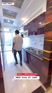 3 bhk furnished flats for sale Near rangoli garden Maharastra pratap Marg vaishali west jaipur Rajasthan 3bhk 1450 sqft 65 lakh Call : 8875-129-130 / 8432-28-28-28 | Deep homes jaipur