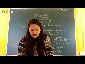 Class 11 Geography Chapter-5 - Endogenous Processes And Associated Landforms - Part 1