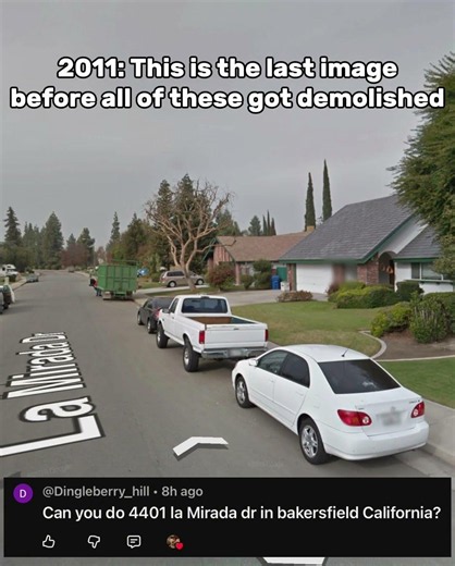 Former neighborhood in Bakersfield, CA #neighborhood #bakersfield #california #oldhouses