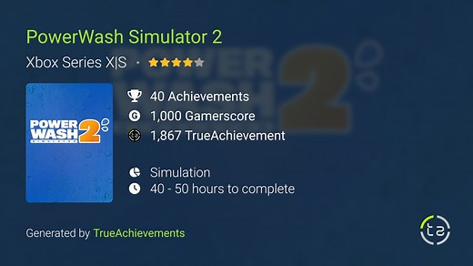PowerWash Simulator 2 Achievements