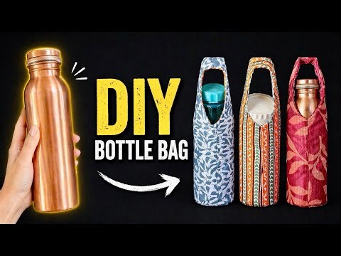 DIY Bottle Bag in 5 Minutes! | Sewing Tutorial