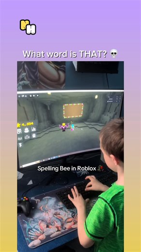 Nerdhouse on Instagram: "there’s no way he got it right 😭😭 Roblox Spelling Bee is a chaotic Roblox game mode that turns spelling into pure pressure. Players take turns spelling increasingly difficult words while everyone watches, waiting for someone to mess up. One wrong letter and you’re eliminated, which is why the game has become a meme factory on social media. Clips often show confident players freezing, panic-spelling obvious words, or losing to absurd vocabulary no one uses in real life.