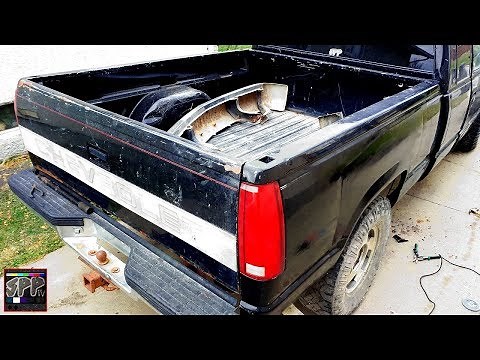 How To Remove a Truck Box/Bed (Almost) | Rusty GMC Sierra Struggle Street
