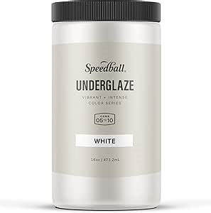 Speedball 001050 Underglaze, White, 16OZ