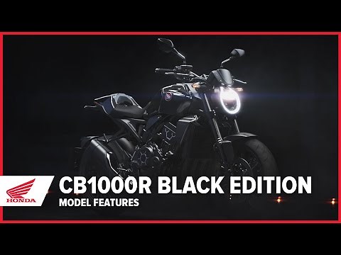 The New 2021 CB1000R Black Edition Model Features