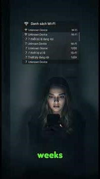 7 Unknown Devices on Her Wi Fi Who was watching?