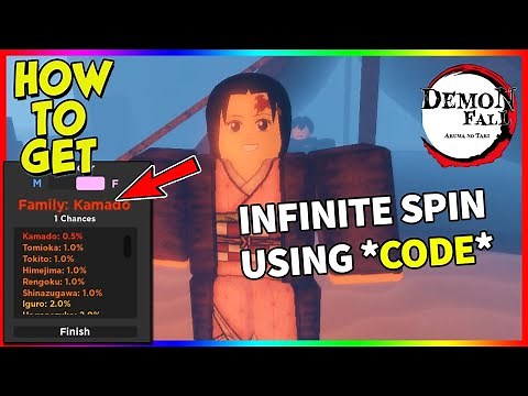 How to get KAMADO Family | Infinite SPIN | DEMONFALL GLITCH