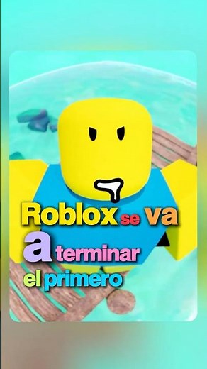 Roblox se va a terminar el primero de marzo 😱☠️