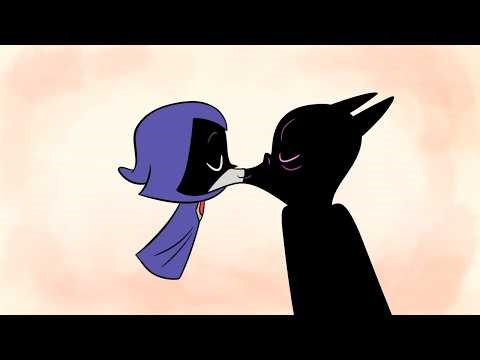 Hand Drawn 2D Animation - Teen Titans Go! First Kiss (Warner Bros)