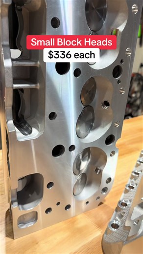 Affordable Small Block Chevrolet Aluminum Cylinder Heads