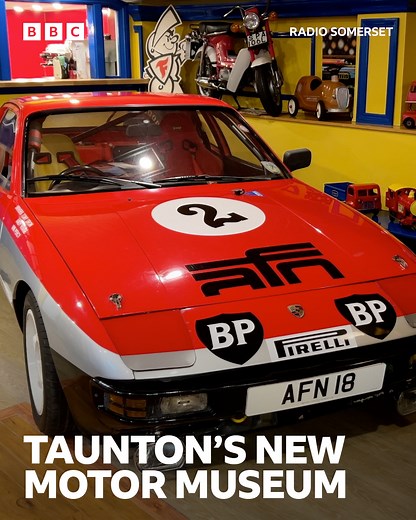 Petrolheads will love this 🚘 🏍️ Take a look around Taunton’s new motor museum. | BBC Somerset