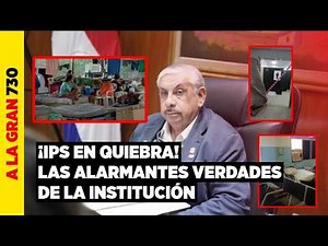"The worst moment in its history": Isaías Fretes' devastating report after 30 days at IPS