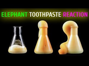 Elephant Tooth Paste Experiment [Must Watch Chemical reaction]