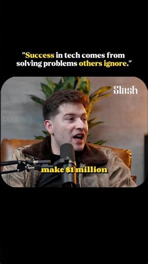 "Success in tech comes from solving problems others ignore."‪@SlashFinancial‬ #businessfinance