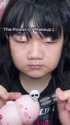 Power Of Makeup 💄 #viralvideo #haircut #bangs #haircuttransformation #makeup