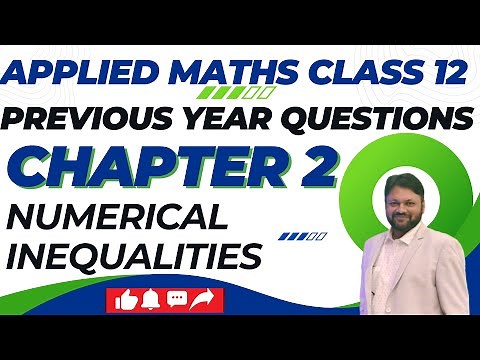 PYQ | Chapter 2 | Applied Maths Class 12 | Numerical Inequalities | Gaur Classes