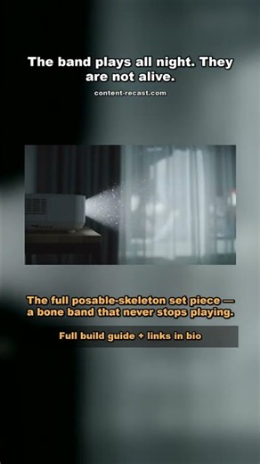 Skeleton Crew — Halloween Window Projection (Free Loop + Gear List)