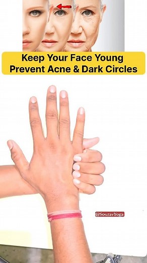 Massage This Area for Glowing Skin & Anti-aging Keep Your Face Young Prevent Acne & Dark Circles Both Hands alternative Do 100 times daily Sourav Yoga #facecare #glowingskin #glowing #darkcircles #acne #wrinklefree #antiaging #antiagingtips #healthcare #health #facebookviral #fbreelsvideo #trendingreelsvideo #trend #virals #viralreelschallenge #reelsfb | Sourav Yoga