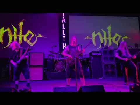Nile - Chapter for Not Being Made to Eat Feces by the Four Apes live 9/14/25 in Leesburg, Virginia