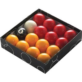 Powerglide Pool Balls Red/Yellow (2")