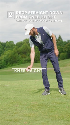 At some point, every golfer will have to drop. Here's the 𝗿𝗶𝗴𝗵𝘁 way to do it. | United States Golf Association - USGA