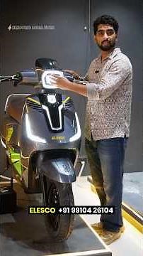 Premium Scooty 150+ km in one charge | Cruise Control, Disc Break, 3 Speed Gear | ELESCO Scooty