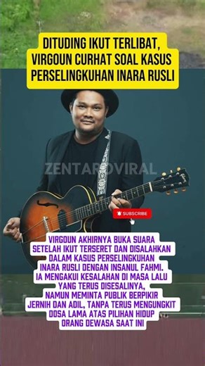 Virgoun Bicara Jujur Setelah Turut Disalahkan dalam Polemik Inara Rusli