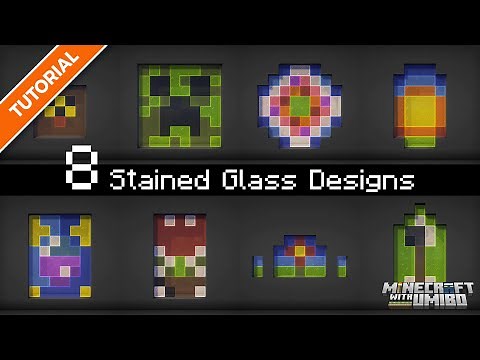 8 Stained Glass Designs for Minecraft