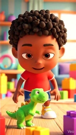 Cute 3D Cartoon Animation 😍 | Fun Kids Video | Pixar Style Baby Playing