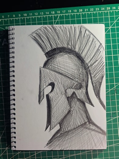 Drawing an easy knight #artistsoftiktok #knight #drawingtutorial #foryoupage #gladiator