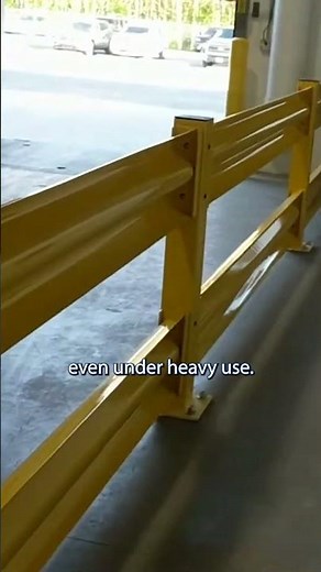 Protect Your People and Equipment: Handle-It’s Heavy Duty Guard Rail Solution.