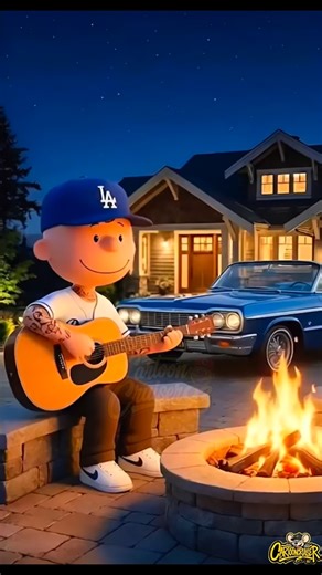 Charlie Brown #lowrider #charliebrown #fyp #cartoon #ai #snoopy | Cartooncruiser Lowrider