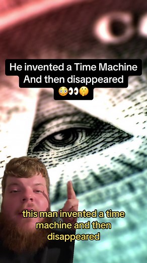 He invented a time machine.. #timemachine #time #portal #matrix